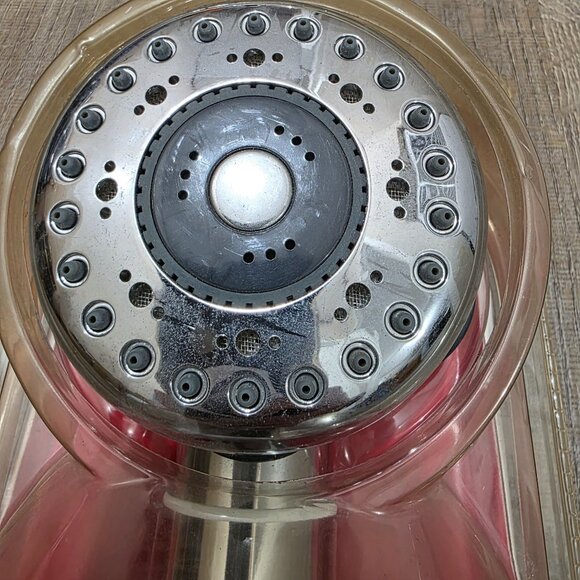 Pollenex Hand-Held Showerhead 9 Spray Settings Chrome Finish – New in Package - Picture 3 of 6